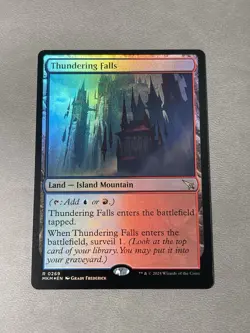 Thundering Falls MTG Murders at Karlov Manor Foil NM - Image 1