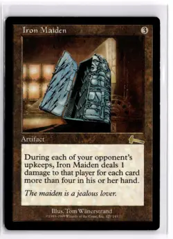 Iron Maiden Urza's Legacy 127 MP x1 MTG Magic: the Gathering - Image 1