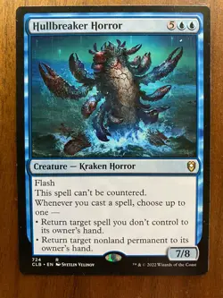 Hullbreaker Horror x1 NM Innistrad: Crimson Vow MTG - Image 1