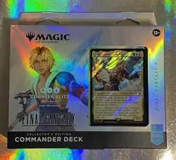 Magic MTG Final Fantasy Counter Blitz Collector's Edition Commander Deck *Dent* - Image 1