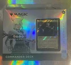 Magic MTG Final Fantasy Scions & Spellcraft Collector's Edition Commander Deck - Image 1