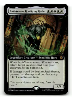 Anti-Venom, Horrifying Healer (Extended Art) 244 Foil M Marvel's Spider-Man - Image 1