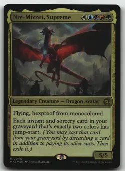 Niv-Mizzet, Supreme foil R March of the Machine: The Aftermath 40 LP - Image 1