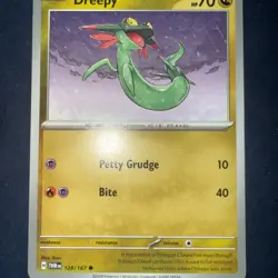 4x Dreepy 128/167 x4 - Twilight Masquerade - Pokemon TCG - Playset - Image 1