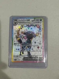 Pokemon TCG Prismatic Evolutions - Umbreon EX 176 Black Star Promo - Image 1