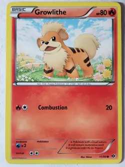 Growlithe 11/99 PL - Next Destinies Pokemon Card - $2 Combined Shipping - Image 1