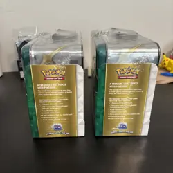 2x Pokemon Arceus 2022 Spring Collectors Chest Lunch Box Sealed Fusion Strike - Image 4