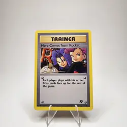 Here Comes Team Rocket! Non-Holo Rare 71/82 Pokemon Team Rocket WOTC 2000 LP - Image 1