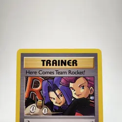 Here Comes Team Rocket! Non-Holo Rare 71/82 Pokemon Team Rocket WOTC 2000 LP - Image 3