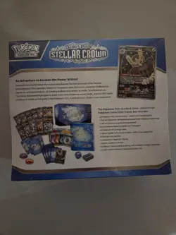 Pokemon Center TCG Stellar Crown Elite Trainer Box ETB - New - Image 2