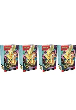 Pokemon TCG: Mega Evolution-Ascended Heroes Booster Bundle (6 Packs)- Lot of 4 - Image 1