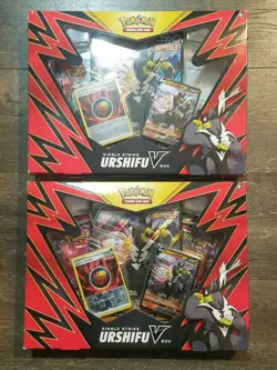 Pokemon Lot Box of 2 Single Strike Urshifu V Boxes New - IN HAND - FREE Ship - Image 1