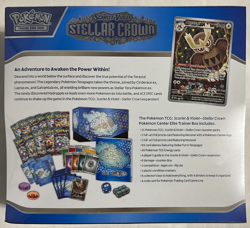 Pokemon TCG: Scarlet & Violet Stellar Crown ETB Elite Trainer Box New Sealed - Image 2