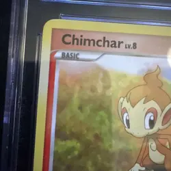 Chimchar 76/130 2007 Pokemon Diamond & Pearl CGC 10 Gem Mint - Image 4