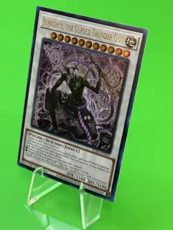 Yu-Gi-Oh Alliance Insight Juraishin, The Cursed Thunder God UR ALIN-EN043 NM!!! - Image 3