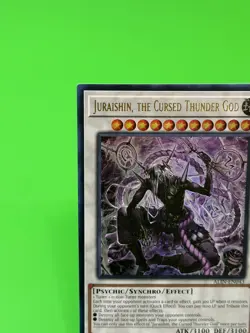 Yu-Gi-Oh Alliance Insight Juraishin, The Cursed Thunder God UR ALIN-EN043 NM!!! - Image 4