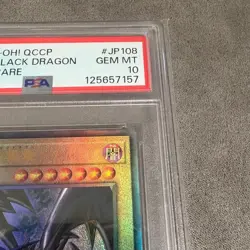 Yu-Gi-Oh PSA10 Red-Eyes Black Dragon QCCP-JP108 Ultimate Rare 2024 Japanese - Image 4