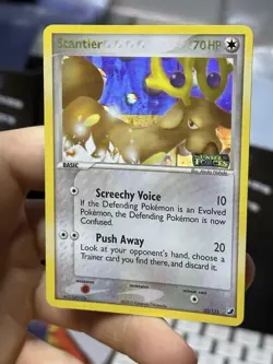 Stantler 32/115 EX Unseen Forces 2005 Reverse Holo Rare Pokemon Card TCG - Image 3