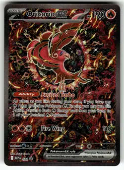Oricorio ex - 024 ME: Mega Evolution Promo NM Pokemon Card TCG - Image 1