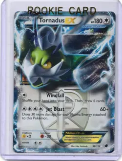 Pokemon Card - Tornadus EX - 98/116 - Black & White Plasma Freeze - 2013 - Image 1