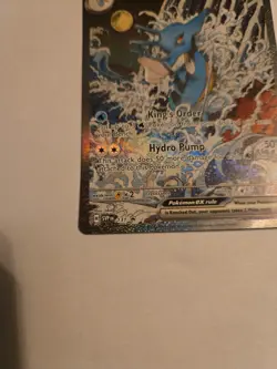 Pokemon TCG Kingdra EX 131 Black Star Promo 2024 Special Illustration Card - Image 3