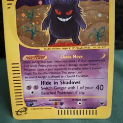Gengar 48/165 Expedition Base Set Rare PSA 8 NM-MT Pokemon Card - Image 4