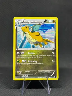1X Dragonite - 83/116 - Holo Rare Plasma Freeze Set Pokemon Card - MP - Image 1