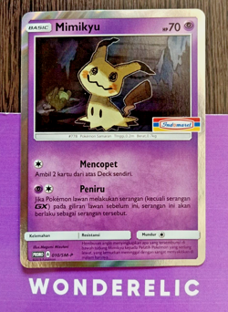 Mimikyu 010/SM-P Promo Indomaret Pokemon Card Indonesia Exclusive TCG Pokemon - Image 1