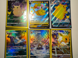 Pokemon Card Lot full art MINT perfect condition Pikachu Vaporeon Jolteon Magmor - Image 1
