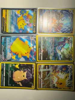 Pokemon Card Lot full art MINT perfect condition Pikachu Vaporeon Jolteon Magmor - Image 2