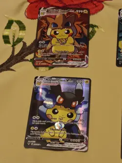 6Pikachu Pokemon Card Holo GX VSTAR VMAX GX EX Cosplay Art - Image 2