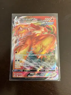 Blaziken Vmax 021/198 Chilling Reign NM Full Art Ultra Rare Pokemon Card - Image 1