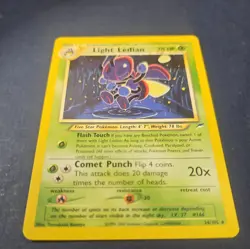 Pokemon TCG Light Ledian 24/105 Neo Destiny Non Holo Rare Card Vintage WOTC LP - Image 2