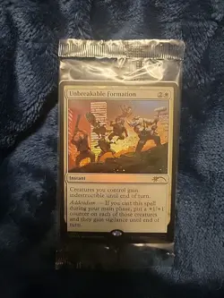 TMNT Unbreakbable Formation NYCC Promo MTG Sealed Card - Image 1
