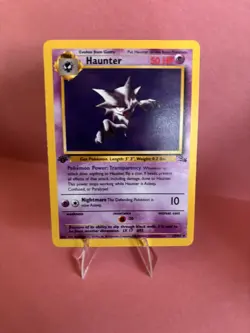 Pokemon TCG Haunter Fossil Set Non-Holo Card 21/62 First Edition Pack Fresh! - Image 3
