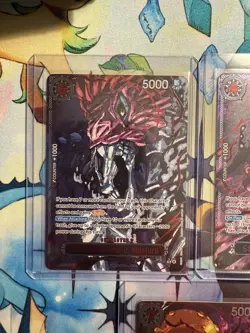 OP13 Demigod Pack All 5 Elders W Red Text English One Piece Cards Demon Gorosei - Image 1