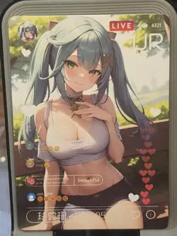 Hatsune Miku Walks In Beauty Card Anime Goddess Story HIT Waifu UR UR-005 - Image 1