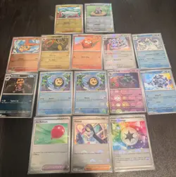 Black Bolt Lot of 36 W/ 5 IR's Pokemon Card Lot NM Condition - Image 4