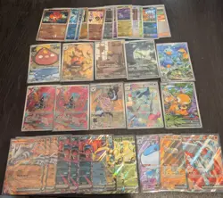 Pokemon White Flair Lot of 35 Cards 10 IR's NM-M - Image 1