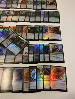 MTG Magic The Gathering Card Lot Of 100, Random Selection. ALL FOILS. - Image 2