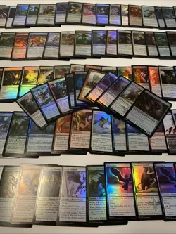 MTG Magic The Gathering Card Lot Of 100, Random Selection. ALL FOILS. - Image 3