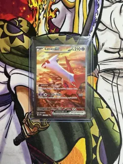 Pokemon Latias EX TCG Double Rare Card Scarlet & Violet Surging Sparks 239/191 - Image 1