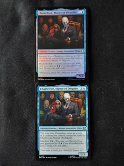 MTG: Spider-Man: CHAMELEON, MASTER OF FOIL - 27/286 Uncommon SPM NM 2 Card Lot - Image 1