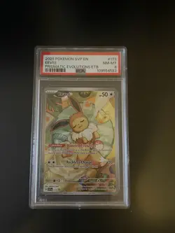 Eevee 173 Sv: Scarlet & Violet Promo Cards Holo PSA 8 2025 - Image 1