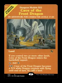 Cave of the Frost Dragon (Dungeon Module) 350 R Adventures in the Forgotten Real - Image 1