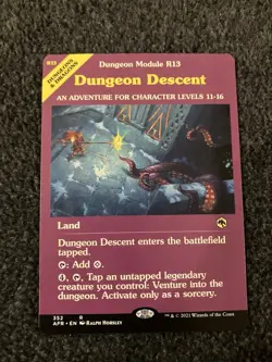 Magic The Gathering MTG - Dungeon Descent (Dungeon Module) - AFR - Image 1