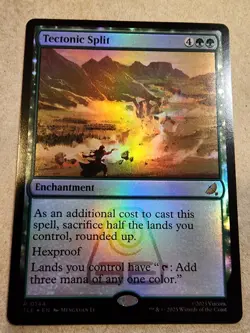 Tectonic Split - #144 Foil - Avatar: The Last Airbender: Eternal - Mtg - Image 1