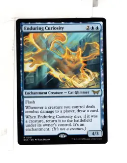 MTG SkeenAB Enduring Curiosity from DSK. NM. - Image 1