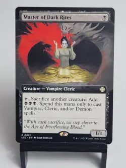 MTG- Commander: Lost Caverns of Ixalan - Master of Dark Rites - Extended Art - Image 1
