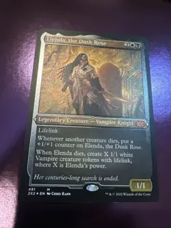 Elenda, the Dusk Rose (Foil Etched) Double Masters 2022 Foil - Image 2